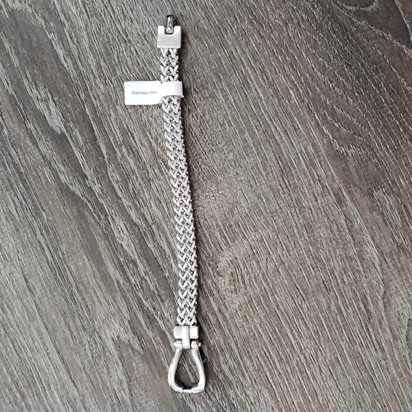 NWT Jean Claude Dell Arte Stainless Steel Bracelet - Picture 5 of 12